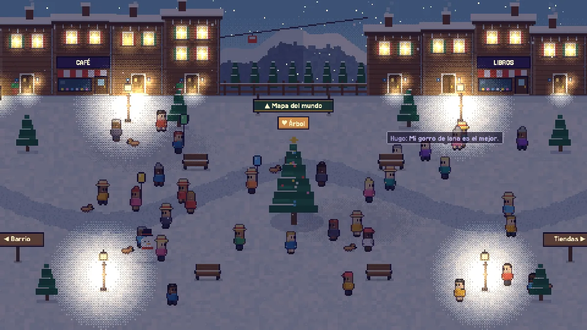 La plaza de Sierra Nevada