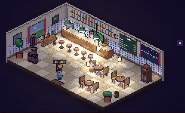 El bar, por dentro